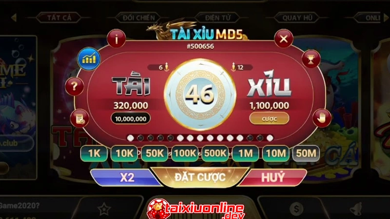 Tìm hiểu về phiên bản Tài xỉu MD5